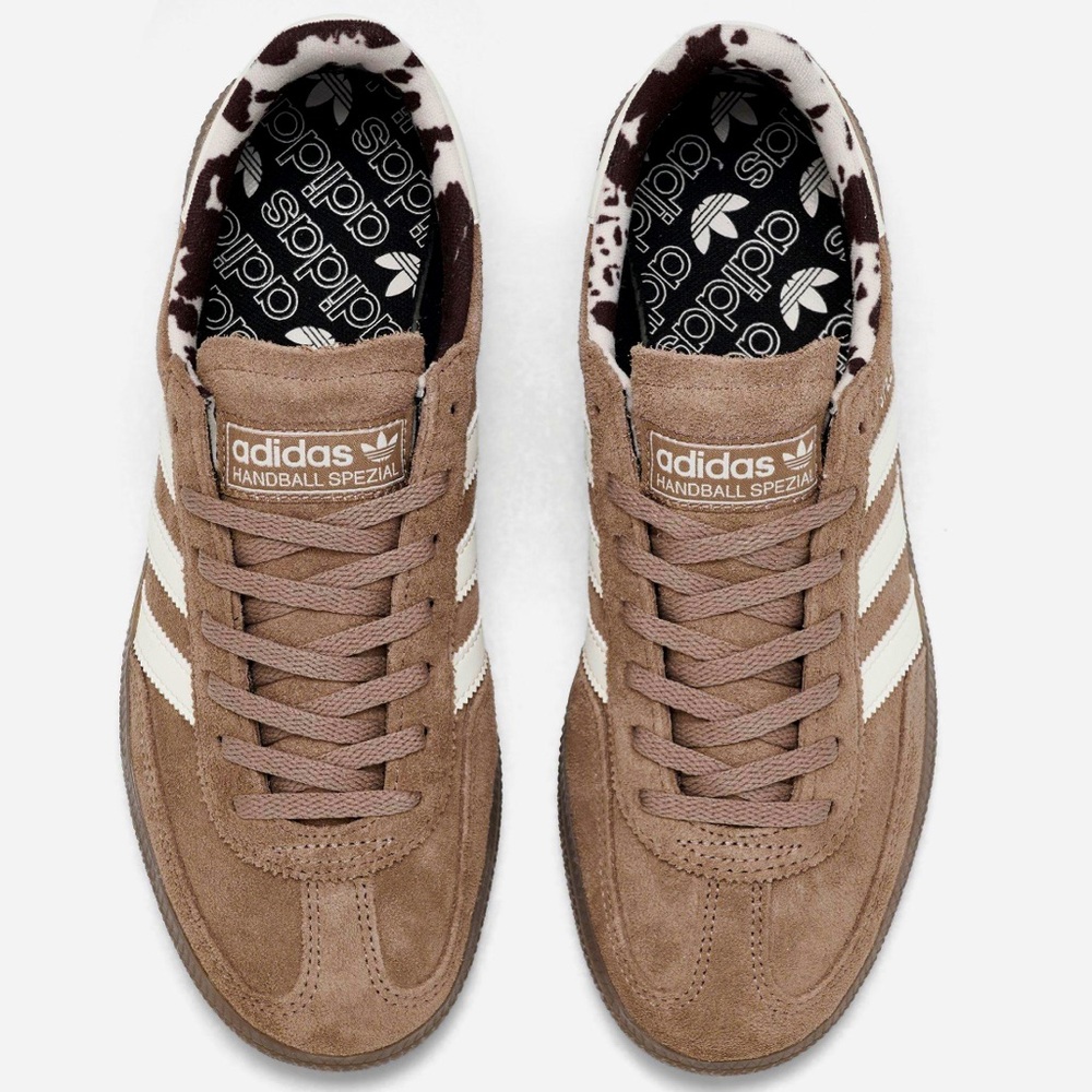 🤎🐄 Adidas Handball Spezial Brown Cow Print 🤎🐄 - Picture 3 of 4